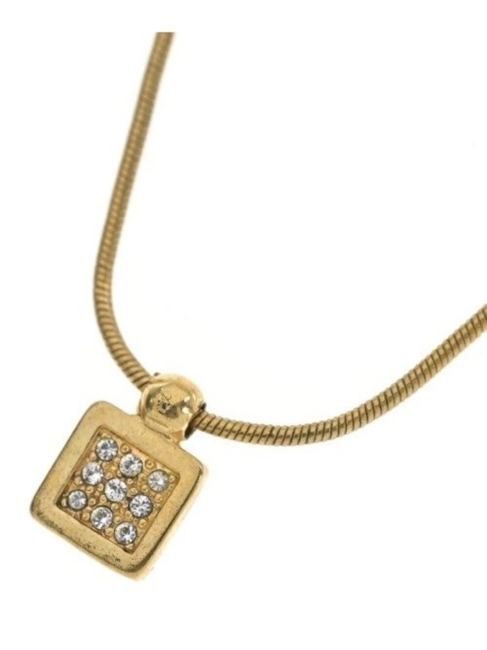Dior Rhinestone Necklace Vintage